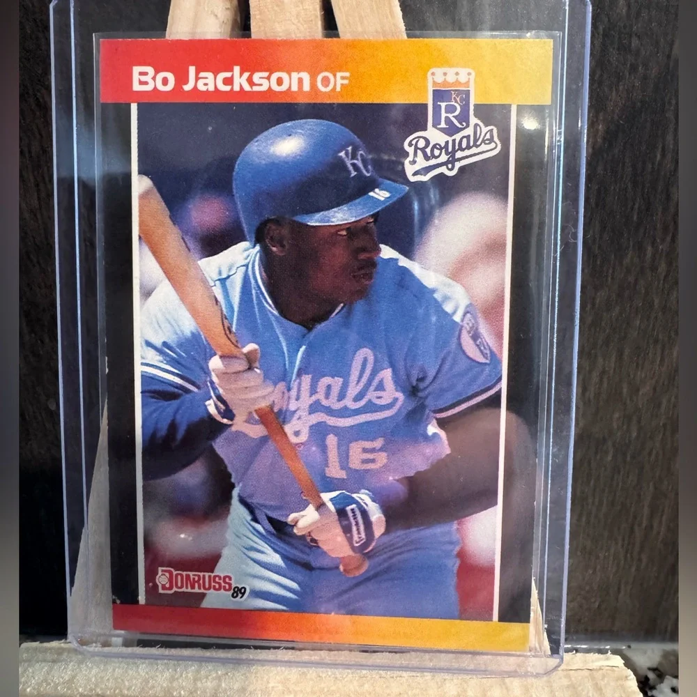 Bo Jackson Vintage Baseball Card Lot – Donruss, Topps, Score, 9 cards - Picture 5 of 15